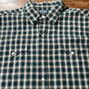 Polo by Ralph Lauren Classic Western Plaid Shirt